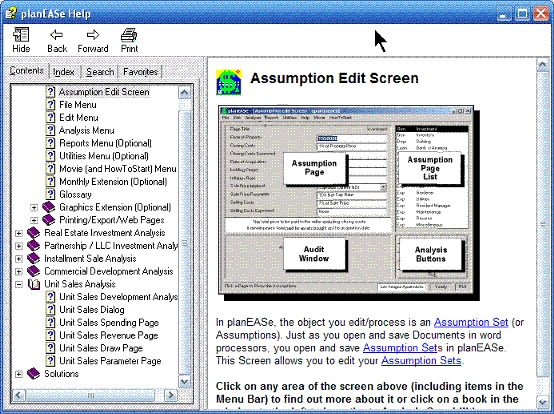 planEASe commercial real estate analysis software