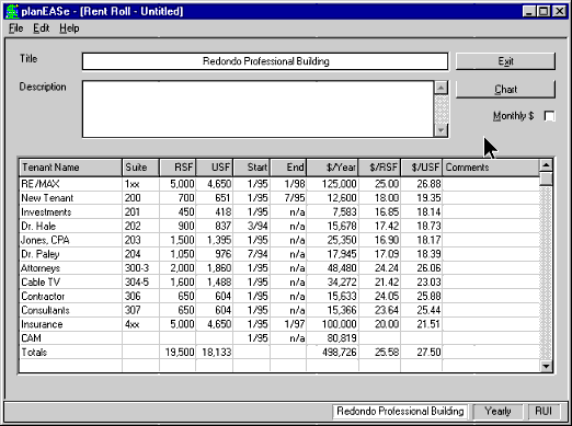 Rent Roll